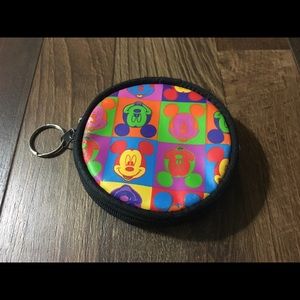Mickey Change Purse/Multicolored